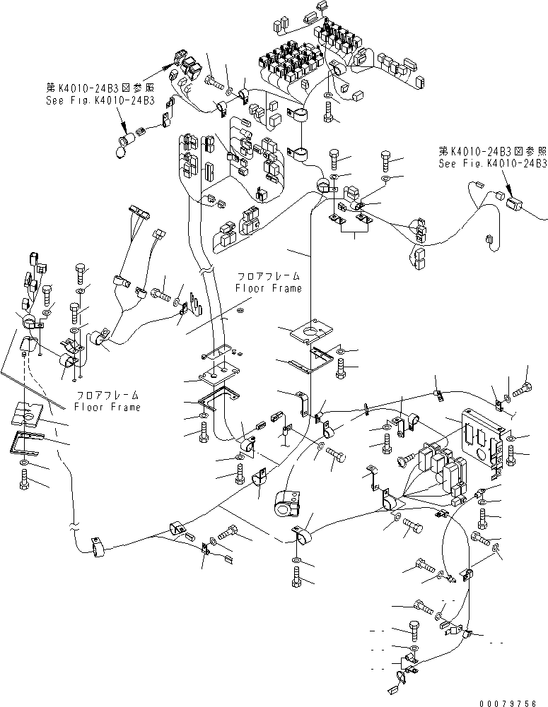 Жгут проводов 427-06-25790 KOMATSU