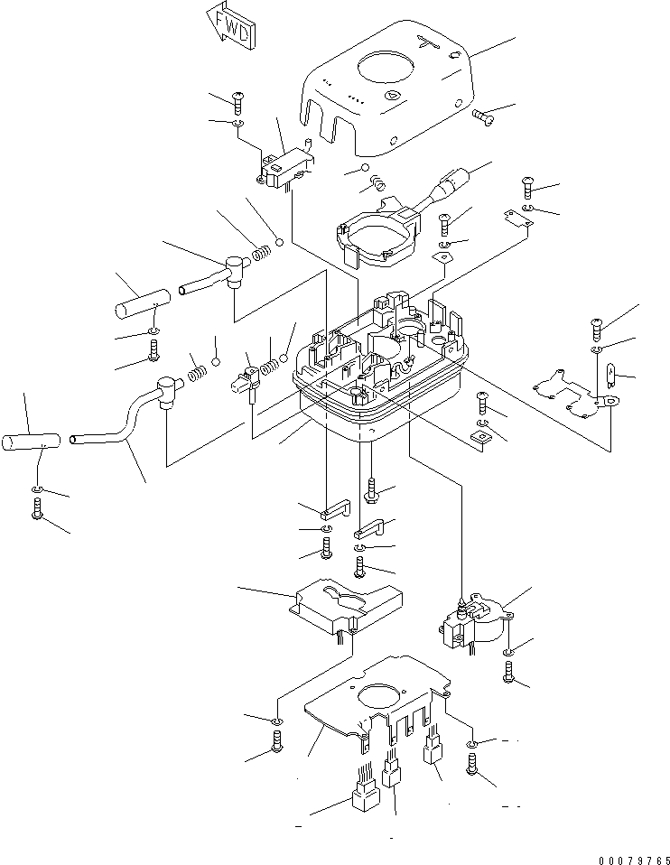 LEVER,SPEED 421-43-26170 KOMATSU