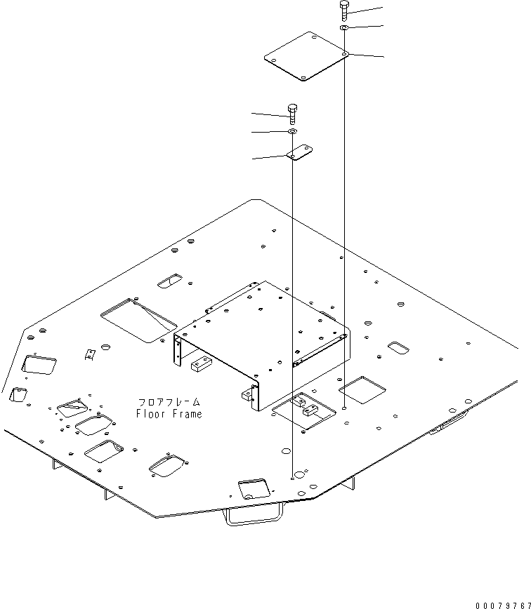 Пластина 427-54-27170 KOMATSU