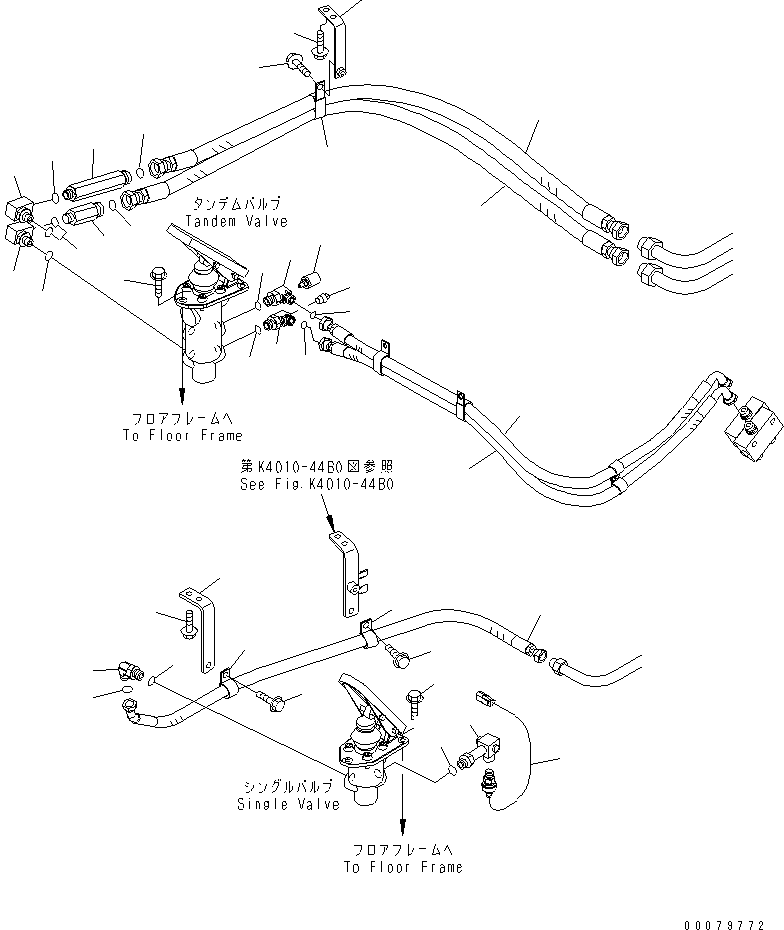 Шланг 427-43-29310 KOMATSU