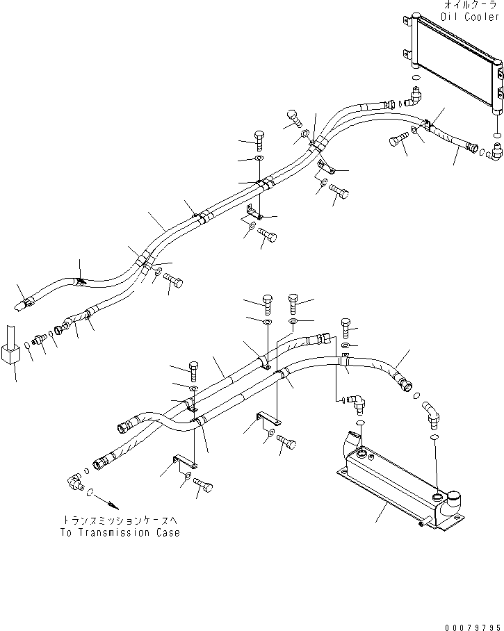 Шланг 02764-00628 KOMATSU