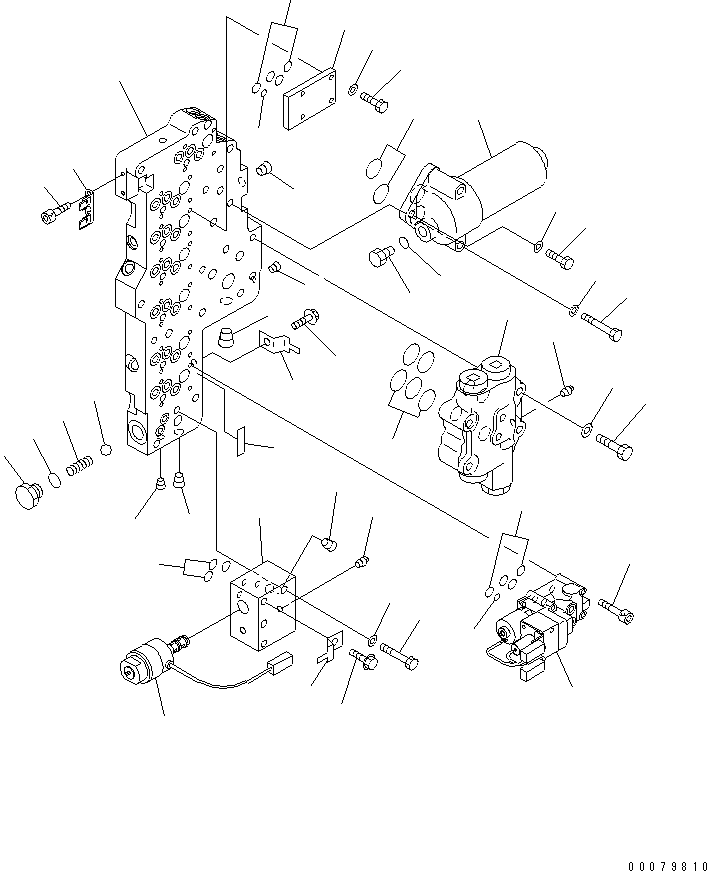 SERVICE KIT,CONTROL VALVE 714-07-05030 KOMATSU