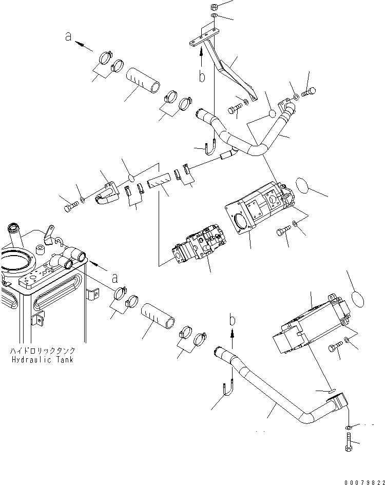 Шланг 07260-03214 KOMATSU