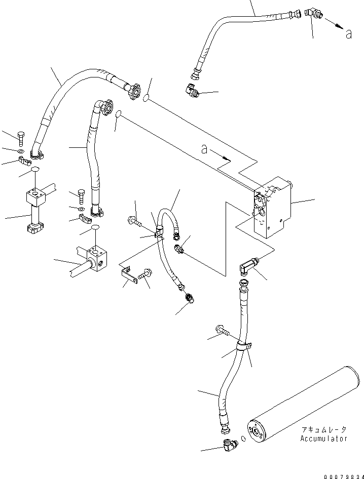 Шланг 02753-005A7 KOMATSU