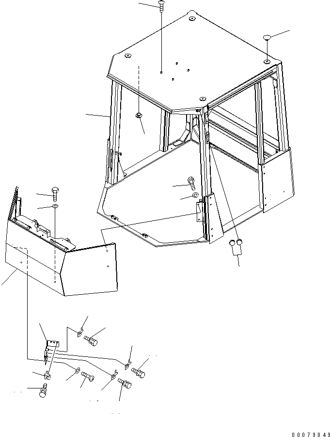 CANOPY 421-921-3120 KOMATSU