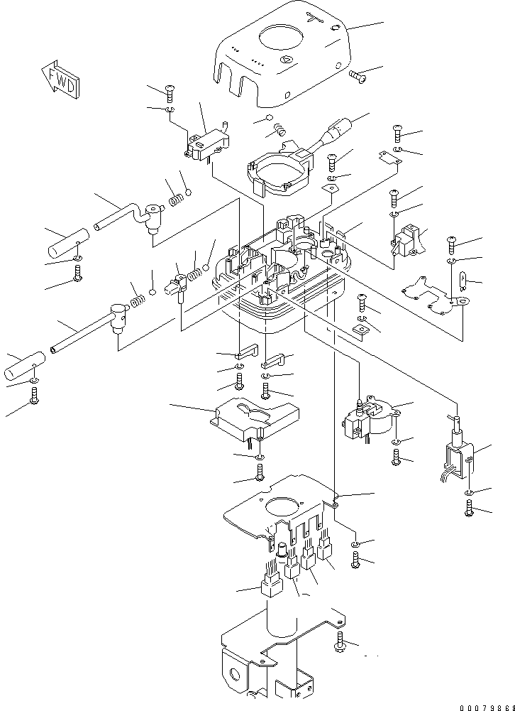SWITCH,TRANSMISSION 421-43-36121 KOMATSU