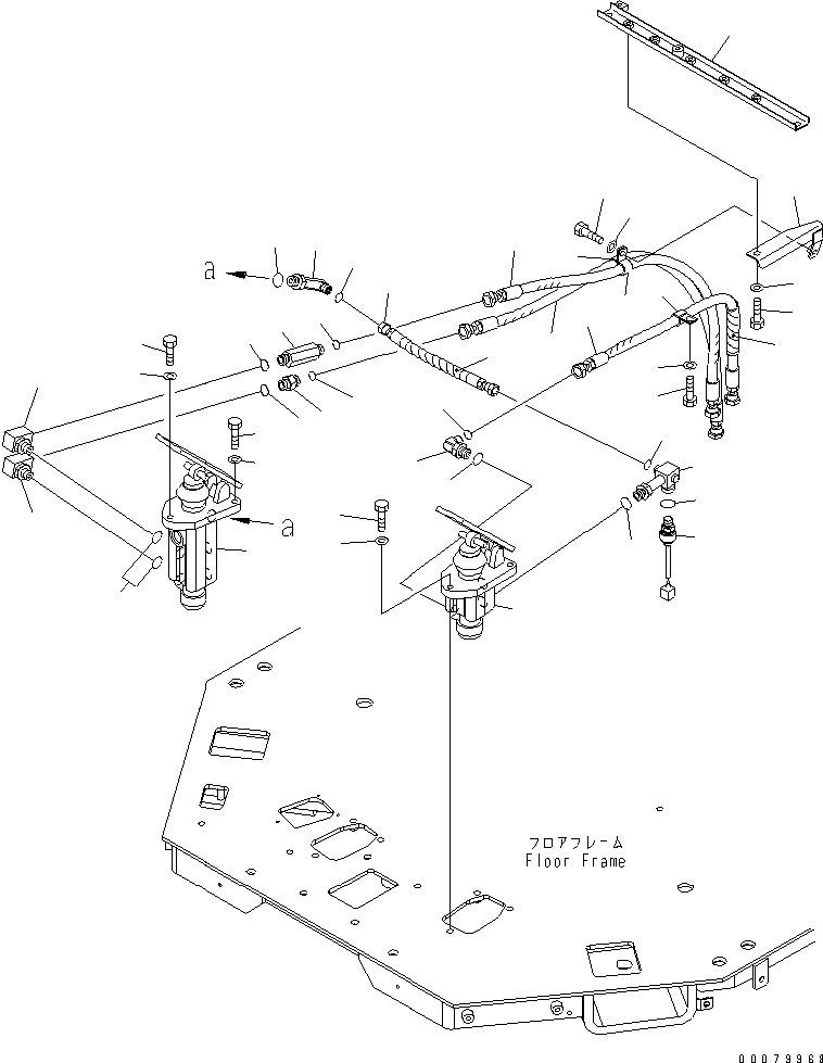 Шланг 02753-004A8 KOMATSU