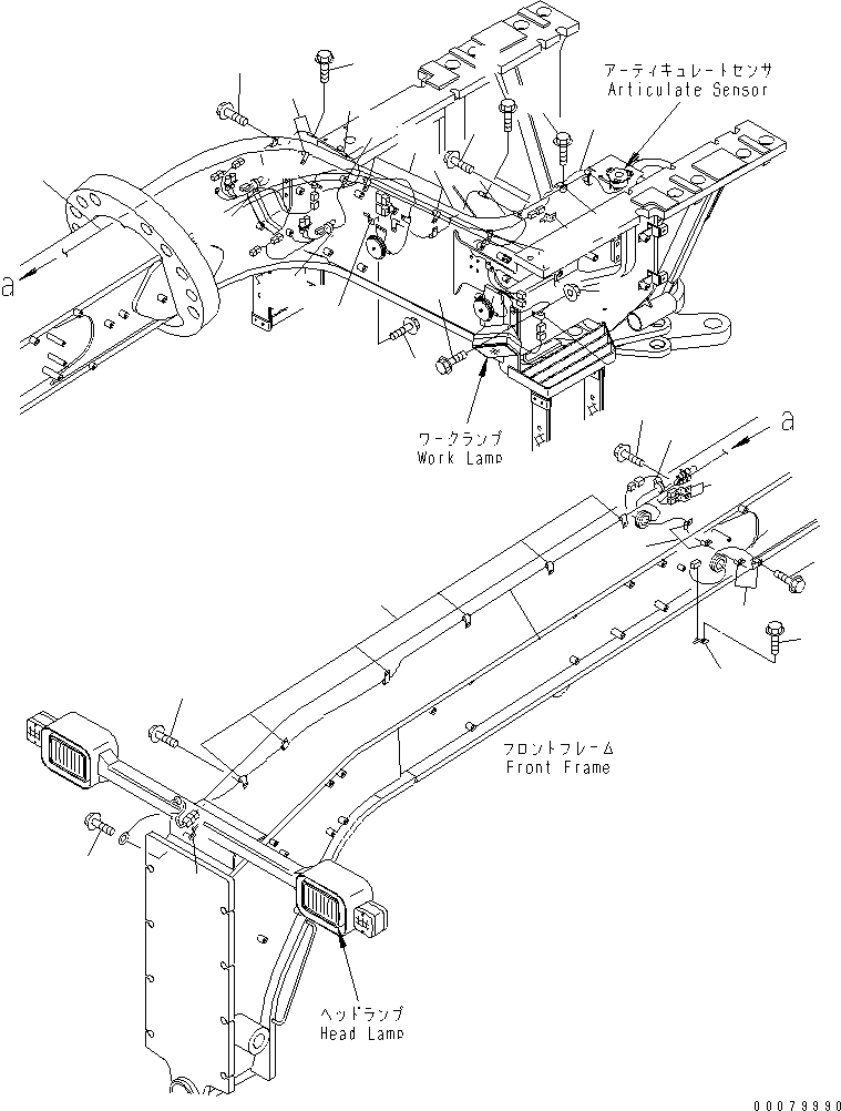 Жгут проводов 23B-06-53250 KOMATSU