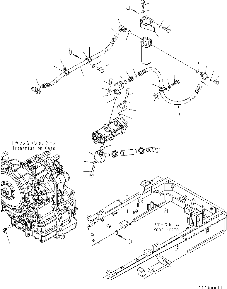 Блок 23B-16-53121 KOMATSU