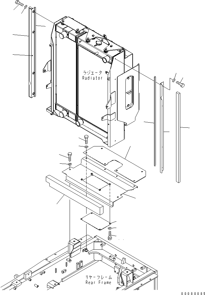 SEAL (BONDED) 23B-03-53350 KOMATSU