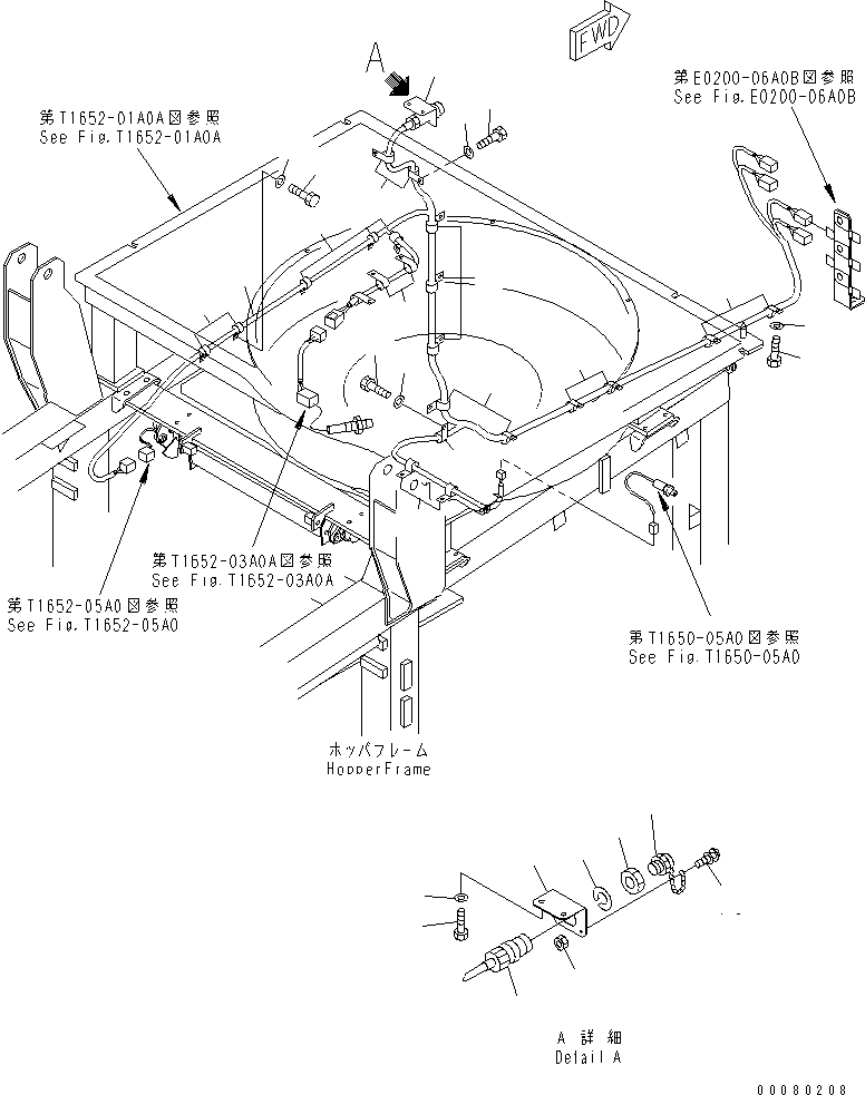 Жгут проводов 8255-06-4161 KOMATSU