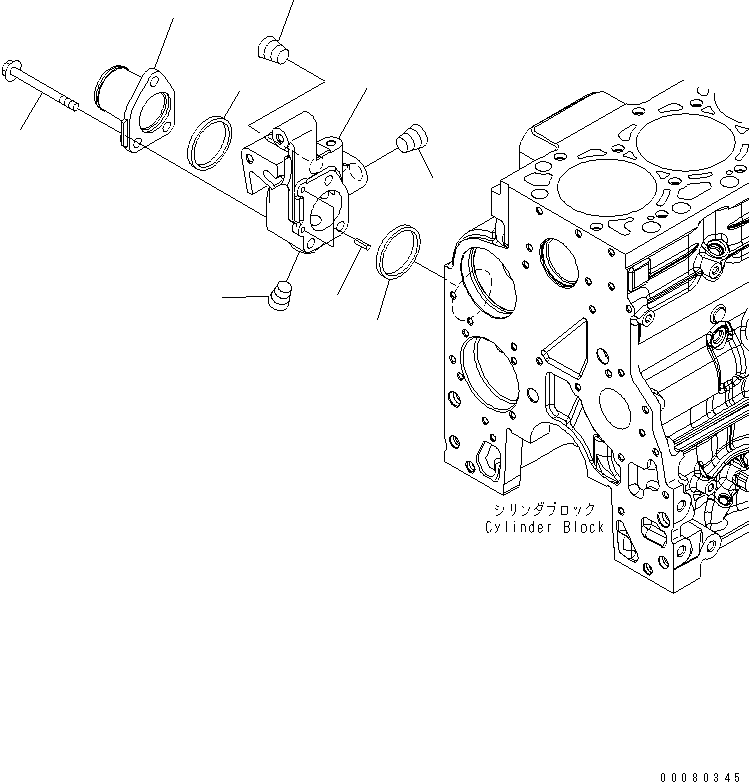 Уплотнение 498-39-08 KOMATSU