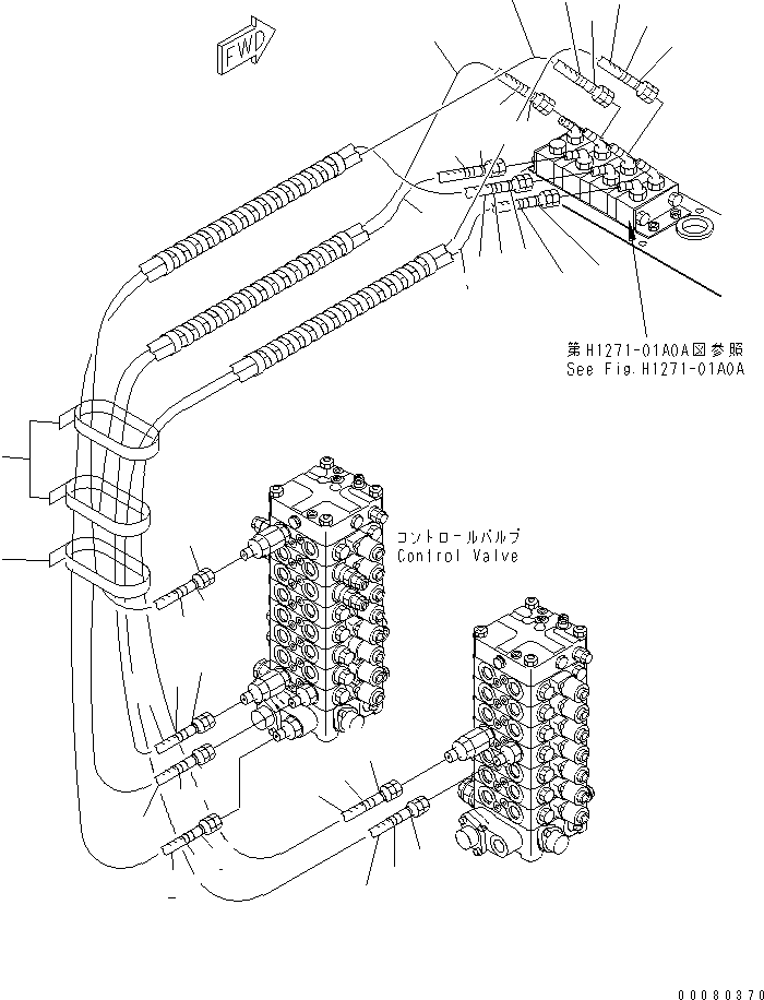 Шланг 02753-00430 KOMATSU