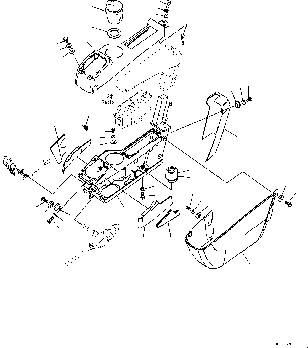 Core Assembly 205-06-31340 KOMATSU