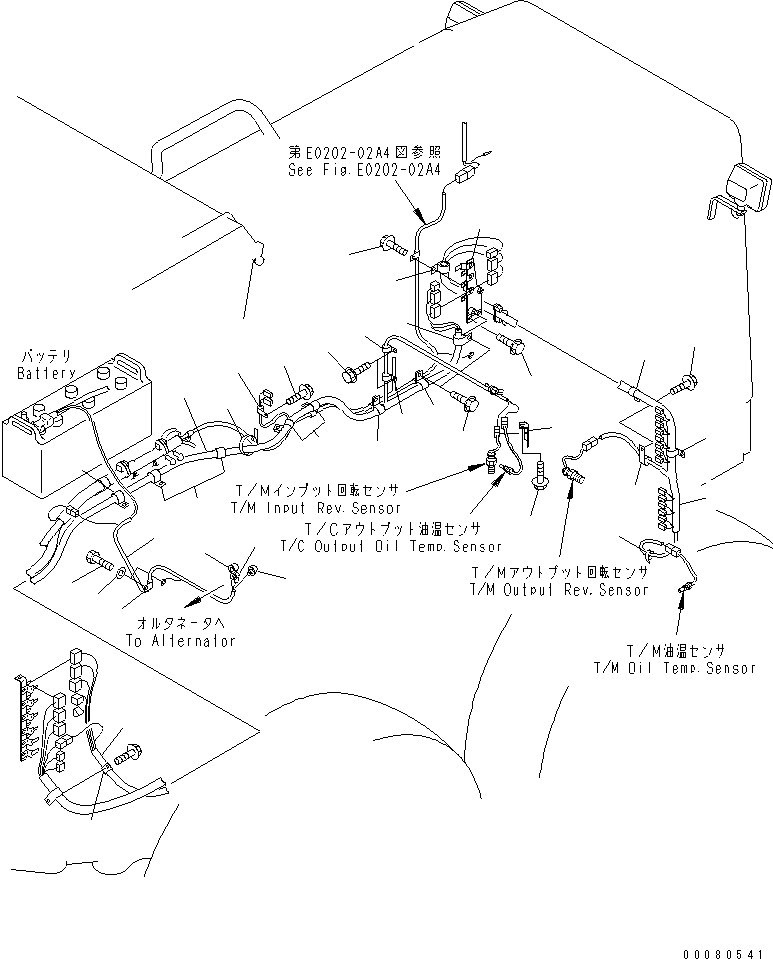 Жгут проводов 23B-06-53290 KOMATSU