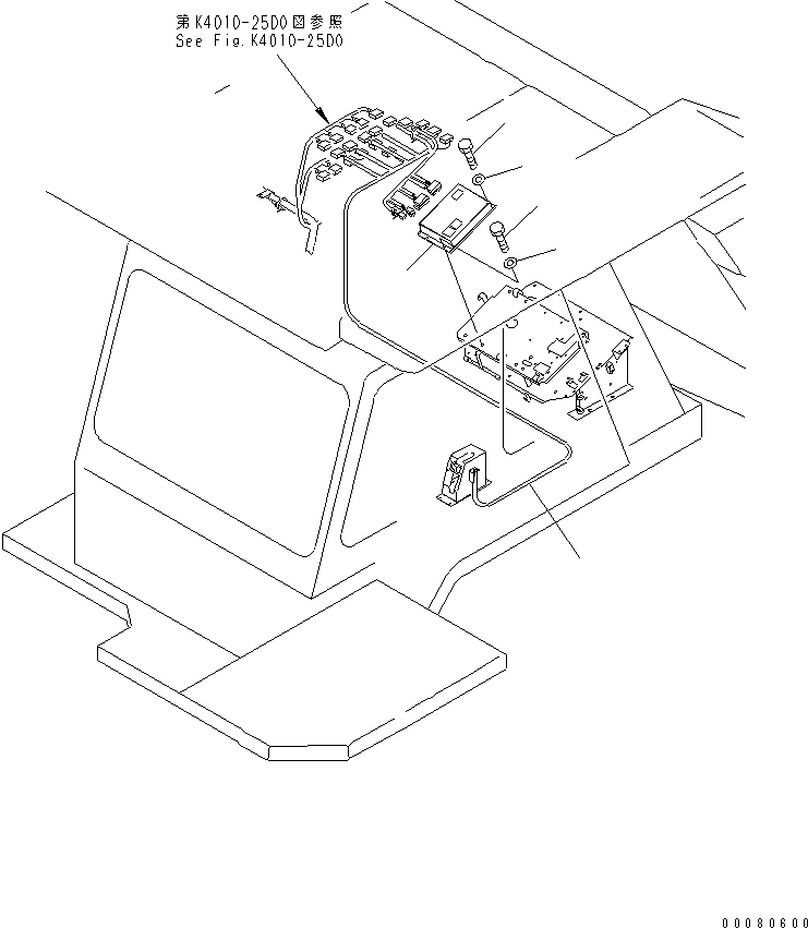 Жгут проводов 561-06-64391 KOMATSU