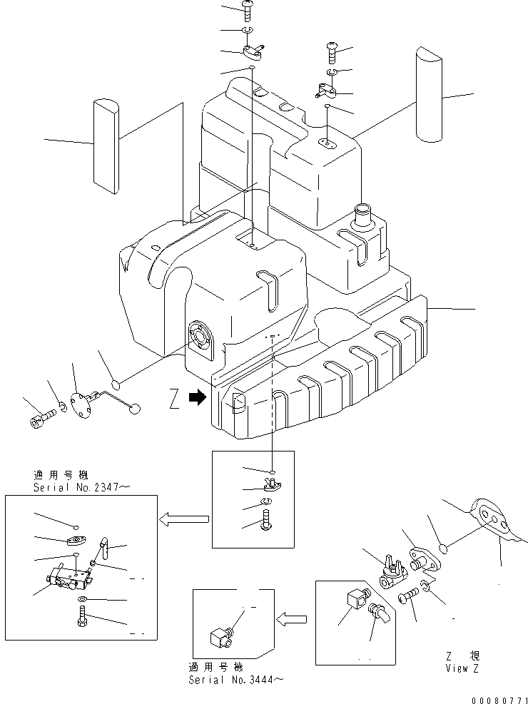 Винт 01220-40635 KOMATSU