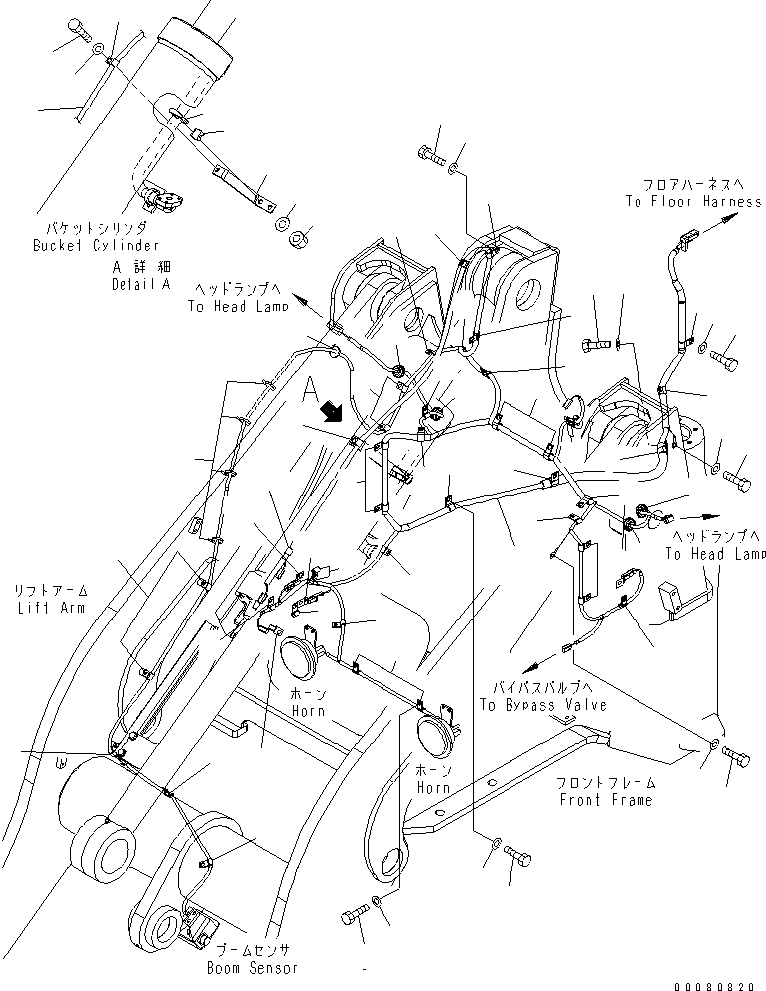 Жгут проводов 419-U77-3101 KOMATSU