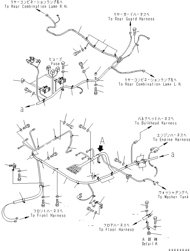 Жгут проводов 423-06-32410 KOMATSU