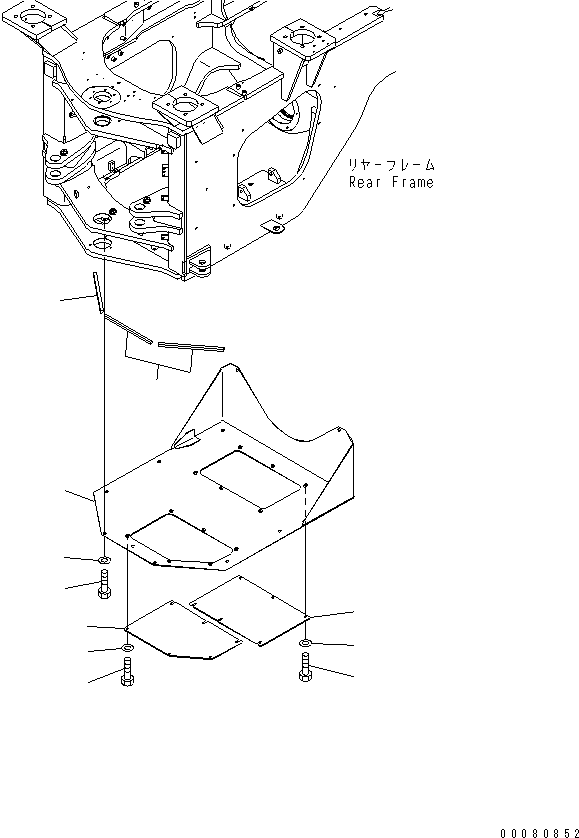 Пластина 421-971-4120 KOMATSU