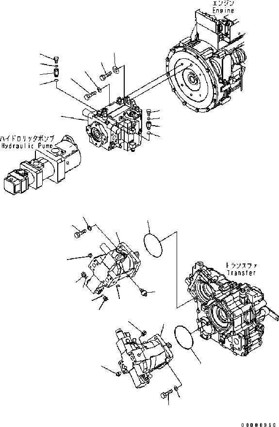 MOTOR,VARIABLE,(SEE FIG.Y1651-01A1A) (417-18-31303) KOMATSU