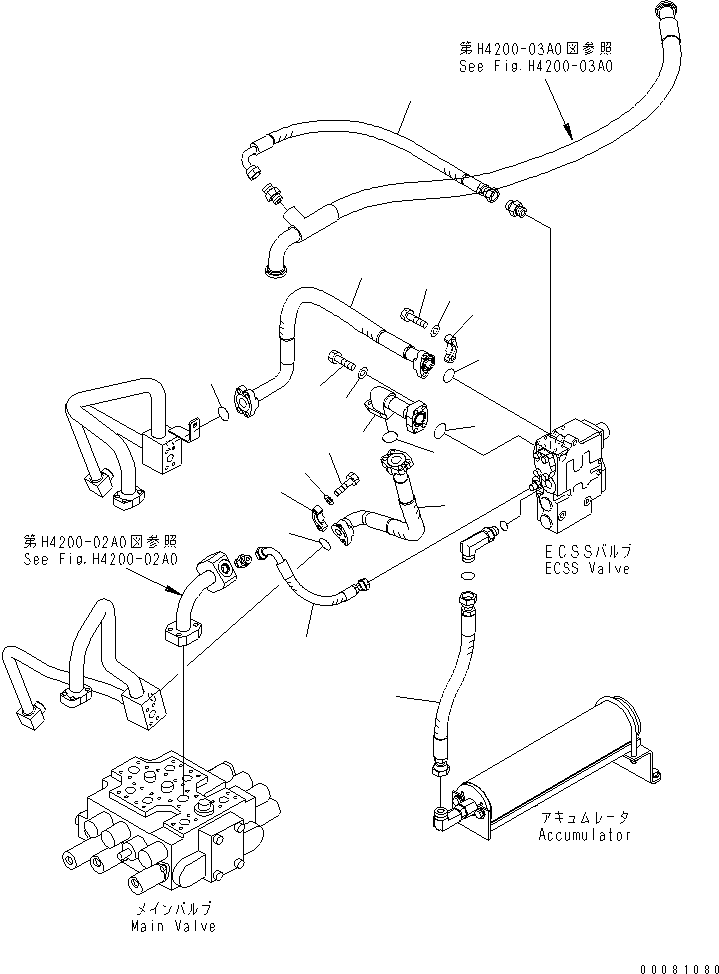 Шланг 02766-00507 KOMATSU