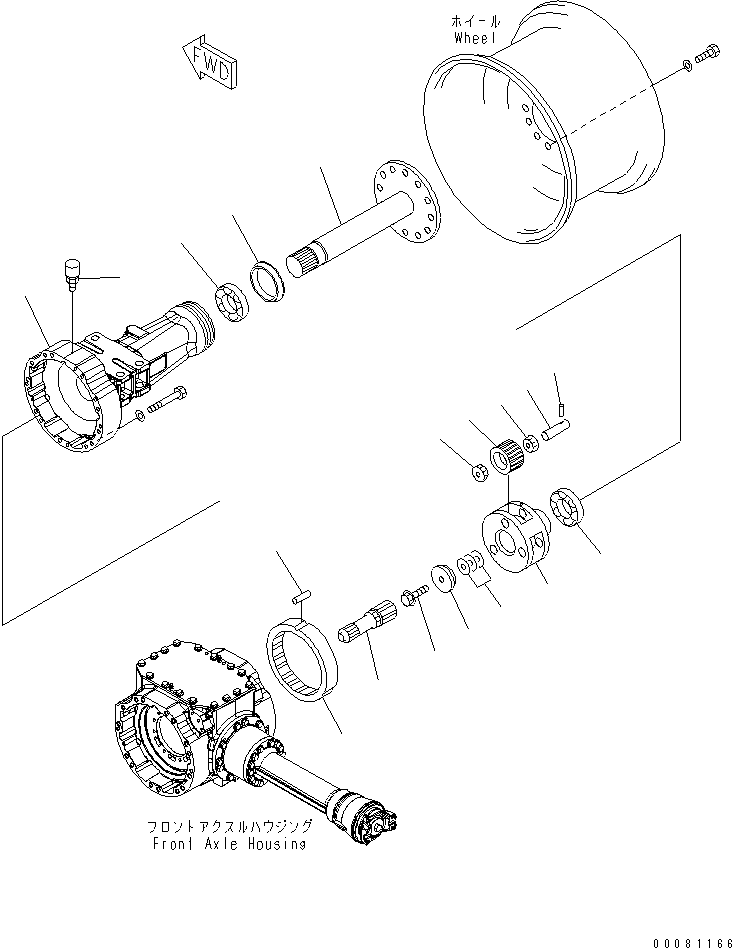 HOUSING,R.H. 418-22-33610 KOMATSU