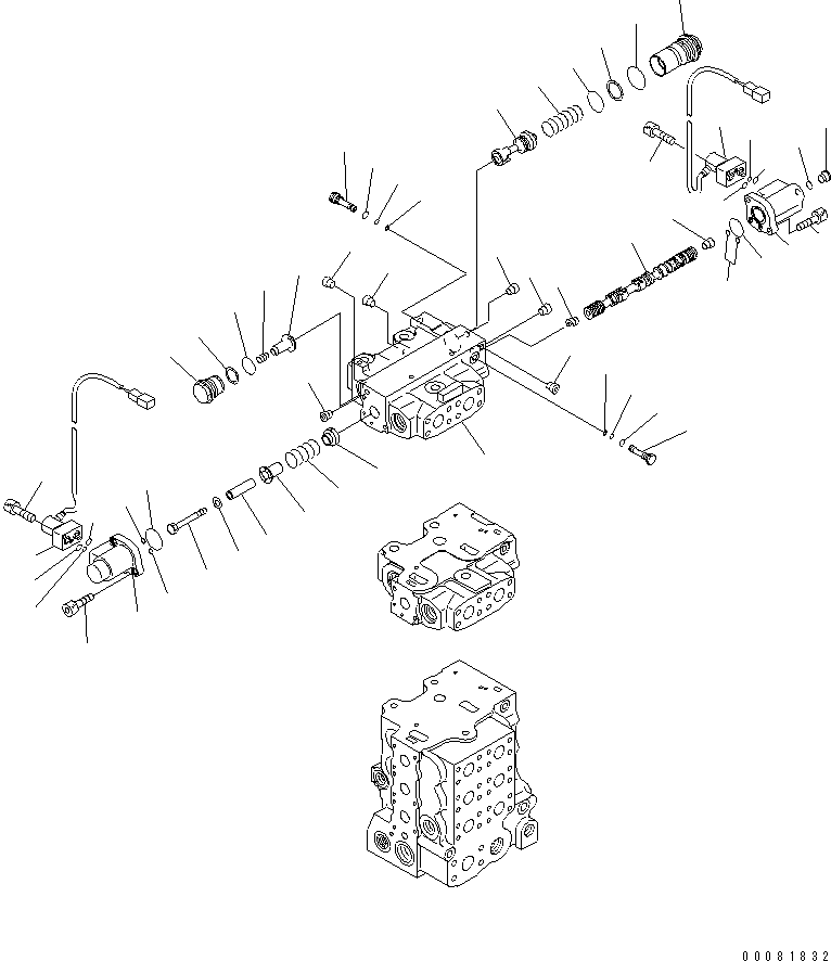 Клапан в сборе 723-61-25600 KOMATSU