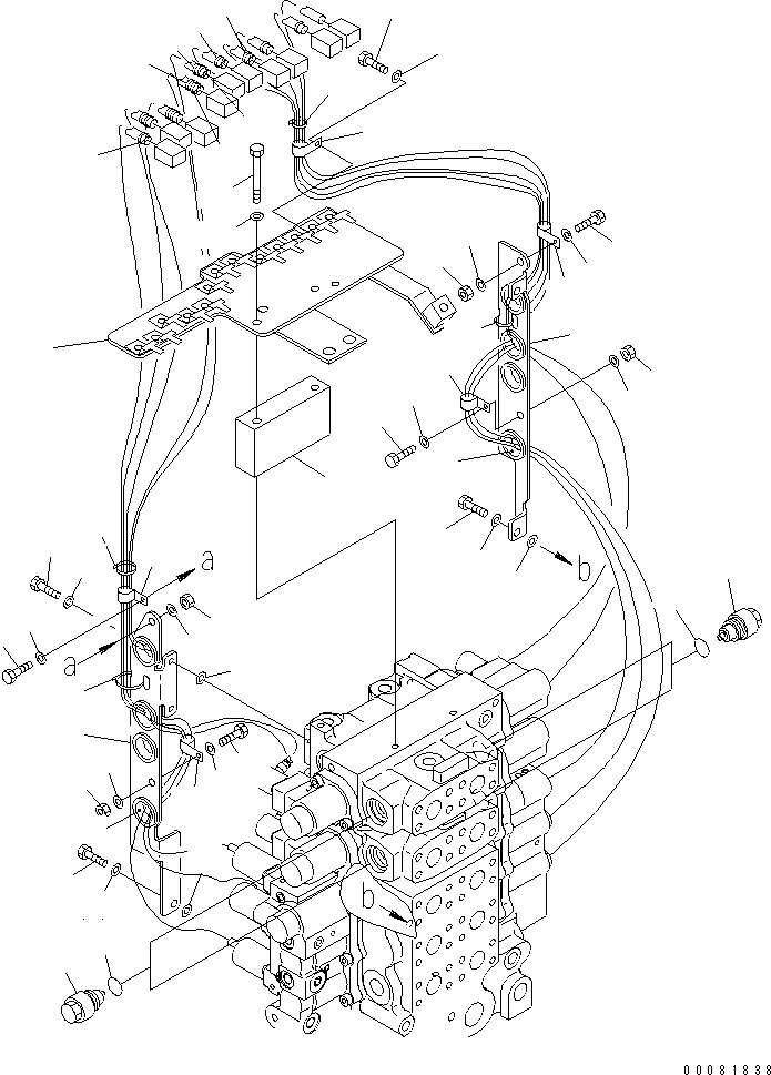 Bracket Group 723-66-05201 KOMATSU