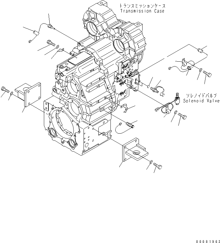 Кронштейн 423-01-41150 KOMATSU