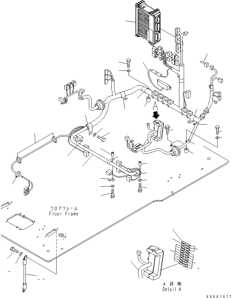 CONTROLLER,(SEE FIG. K1110-16A0) (7835-28-3001) KOMATSU