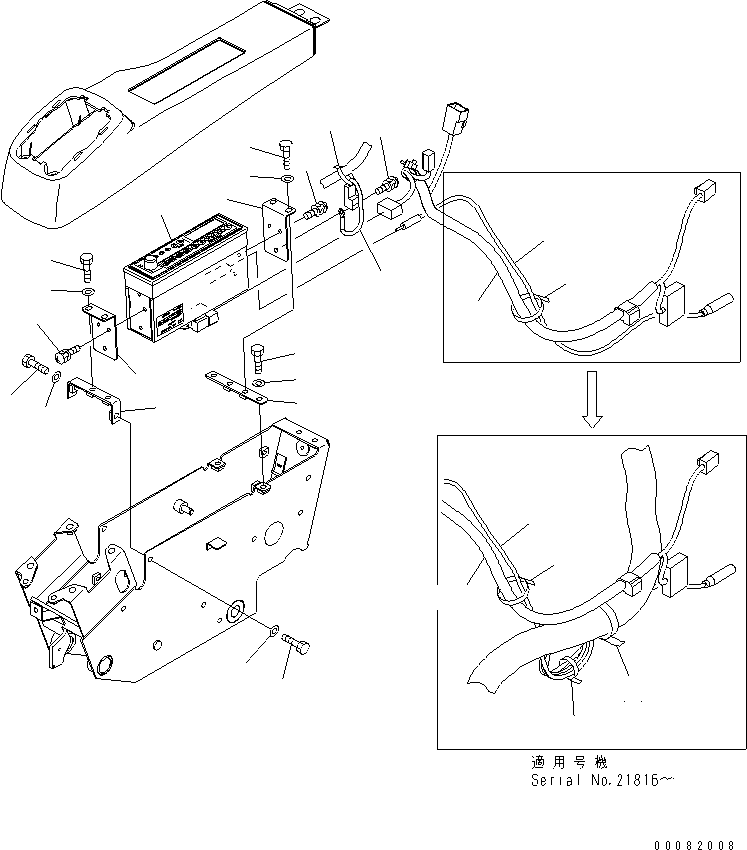 Жгут проводов 22B-06-21231 KOMATSU