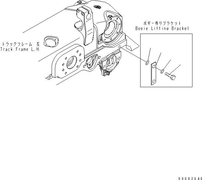 Пластина 17A-30-46181 KOMATSU