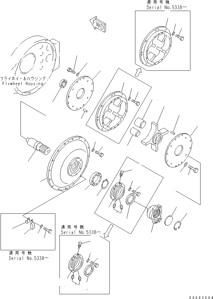Подшипник 06000-06219 KOMATSU