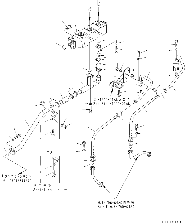 Шланг 07260-07432 KOMATSU