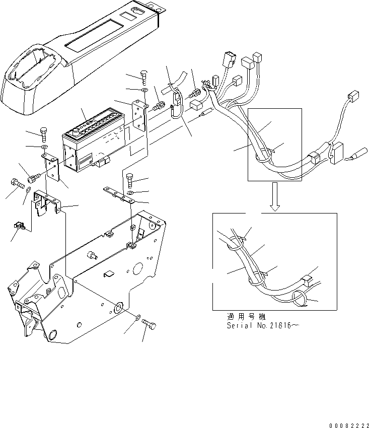 Жгут проводов 22B-06-28231 KOMATSU