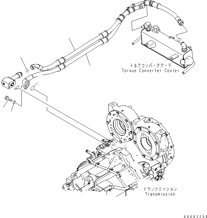 Шланг 421-09-45110 KOMATSU