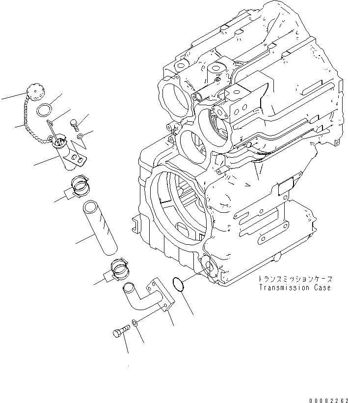 Шланг 07260-04136 KOMATSU