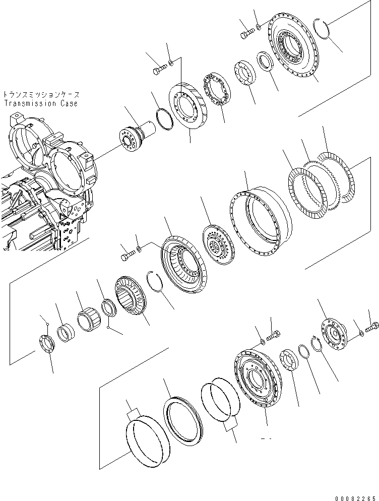 Корпус 711-47-77211 KOMATSU
