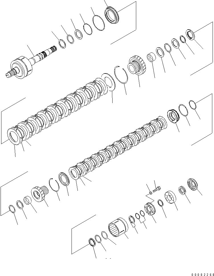 Стопорное кольцо 714-01-11380 KOMATSU