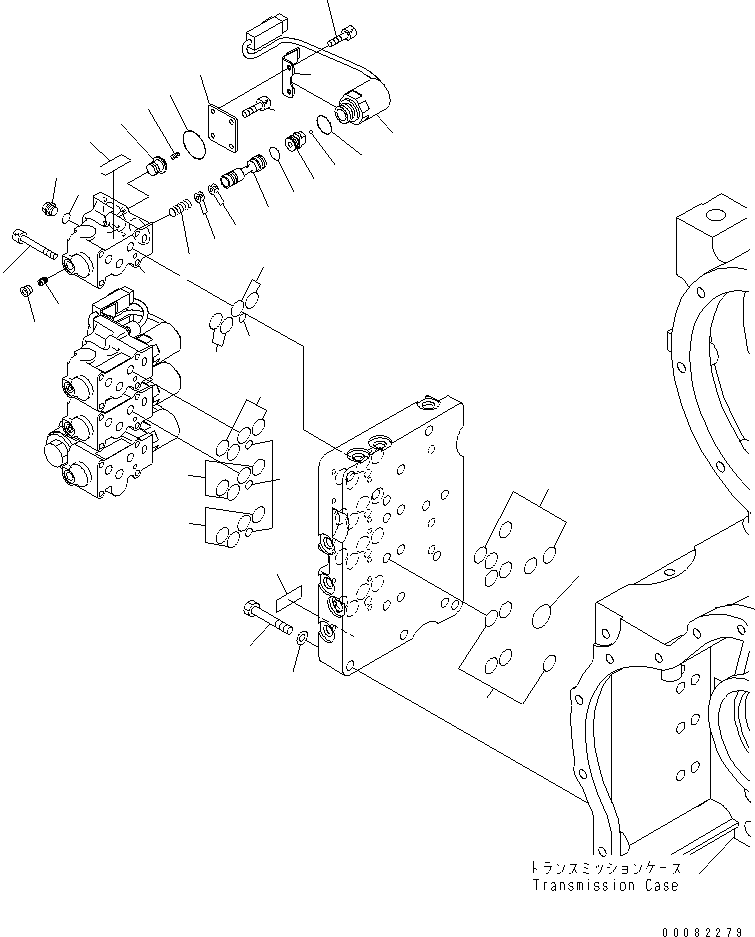 Клапан ECMV в сборе 714-07-45600 KOMATSU