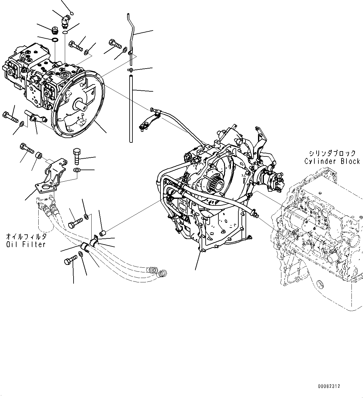 Электродвигатель в сборе 7875-10-1102 KOMATSU