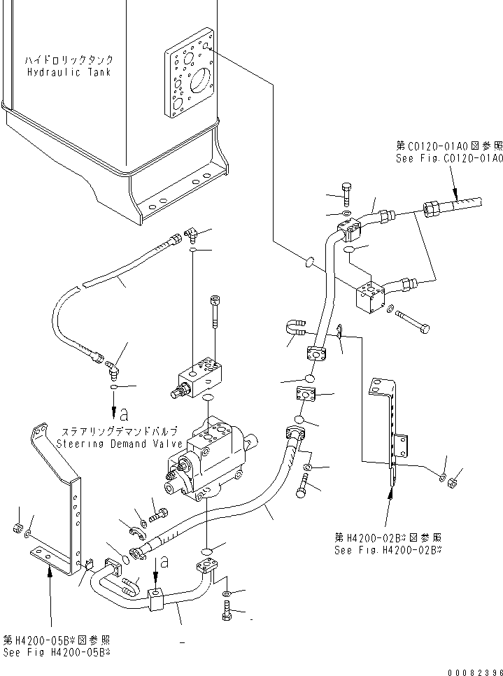 Шланг 07108-306A6 KOMATSU