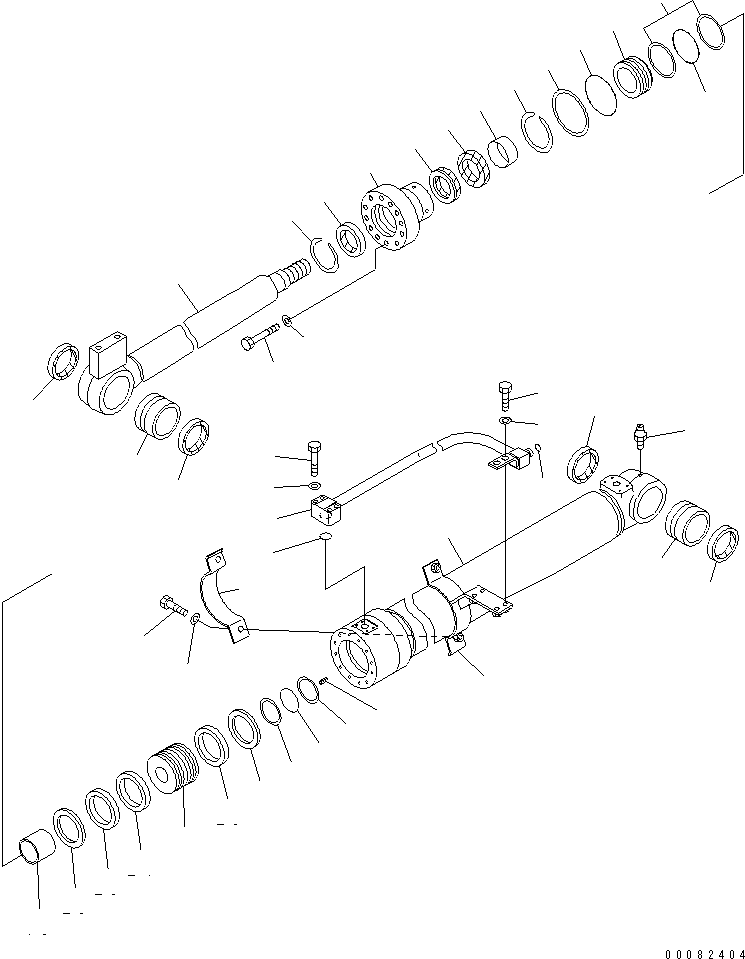 Service Kit, Boom Cylinder 707-99-38450 KOMATSU