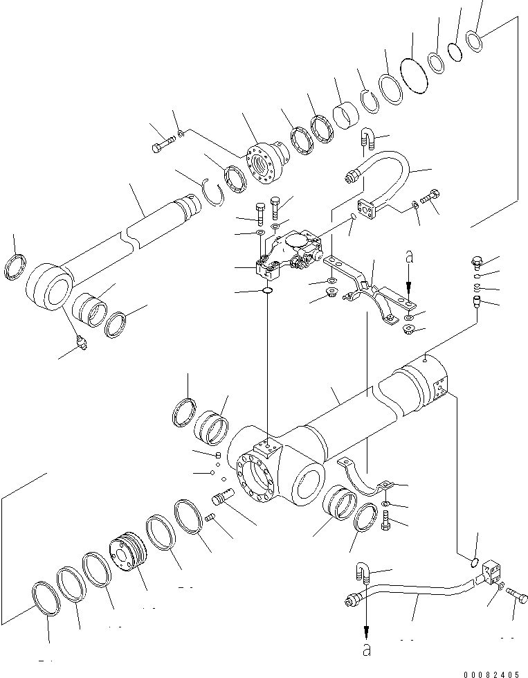 Service Kit, Arm Cylinder 707-99-38440 KOMATSU