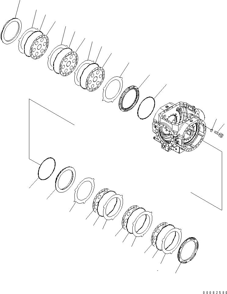 Пластина 421-33-32350 KOMATSU