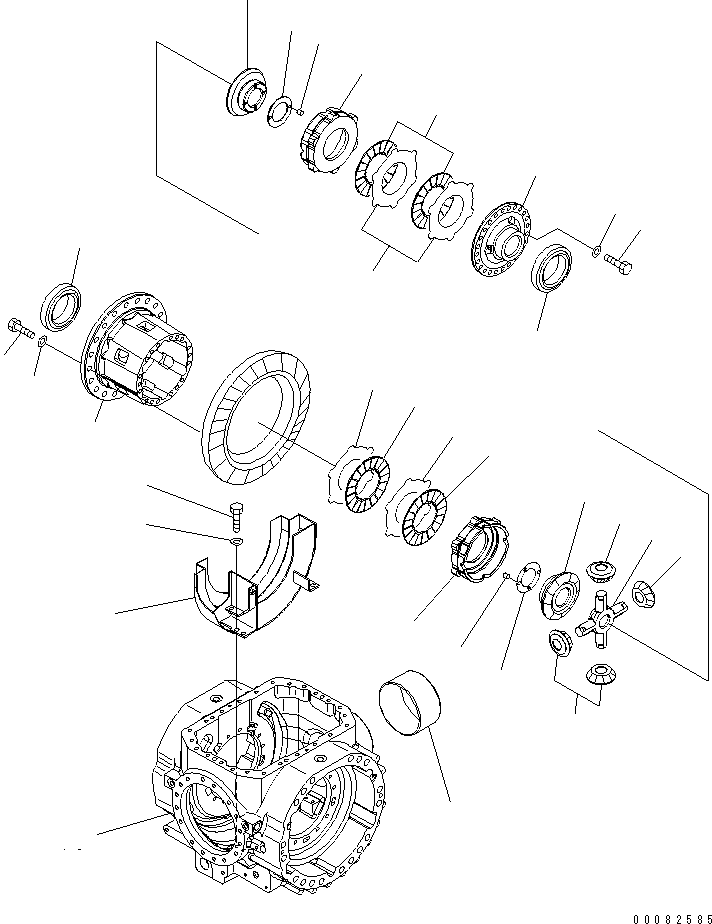 Корпус 424-22-37660 KOMATSU