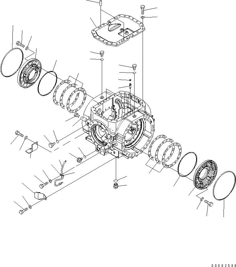 DIFFERENTIAL ASS'Y,(LIMITED SLIP DEF.) ((\2\421-23-31030)) KOMATSU