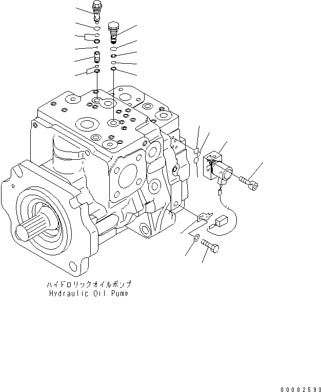 Пробка 708-2G-15650 KOMATSU