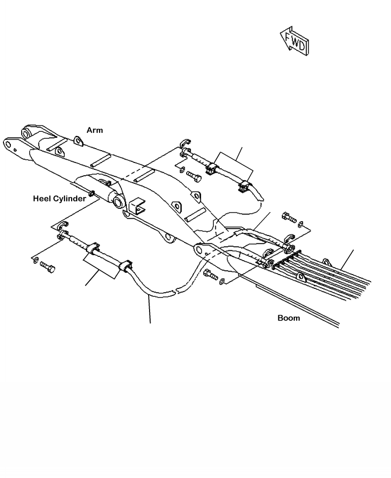 ELBOW, 90 DEGREE (FF1868T-1616S) 15228 KOMATSU
